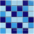 mixed blue Porcelain Mosaic Tiles